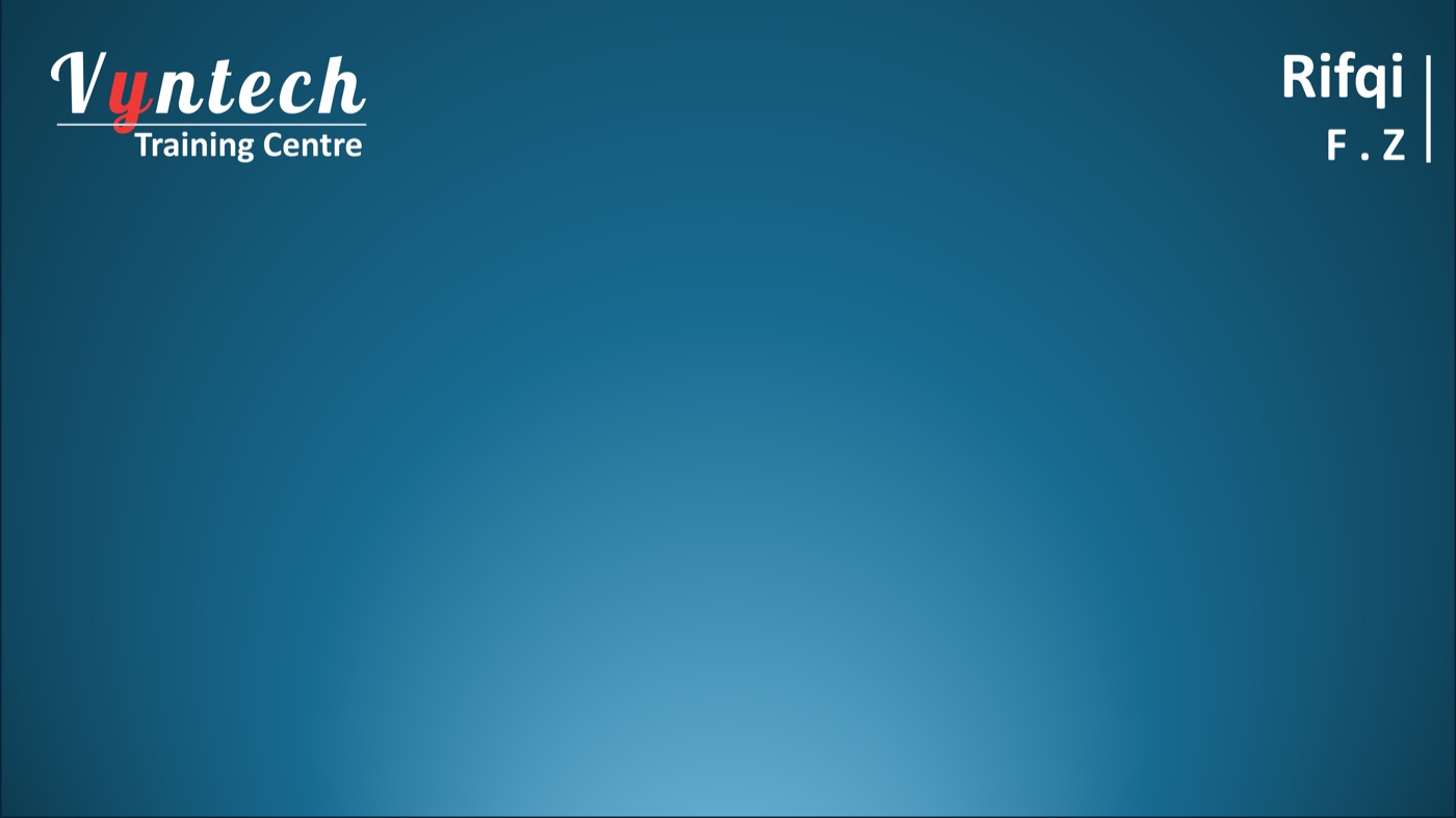 Vyntech Training Centre brand slide